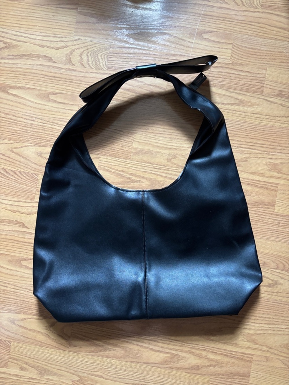 Victoria's Secret Black Shoulder Hobo Bag